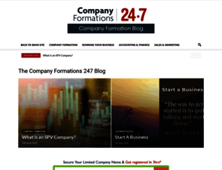 companyformationblog.co.uk screenshot