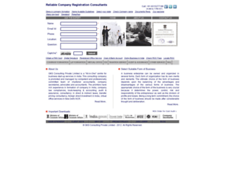 companyformationinindia.co.in screenshot
