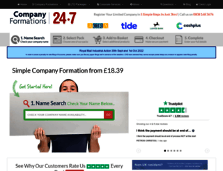 companyformations247.com screenshot