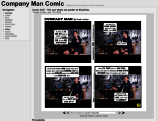 companyman.thecomicstrip.org screenshot