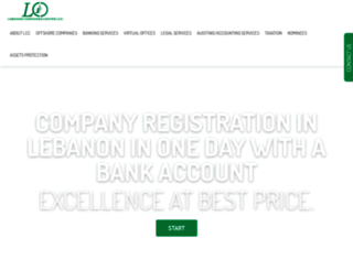 companyregistrationlebanon.com screenshot