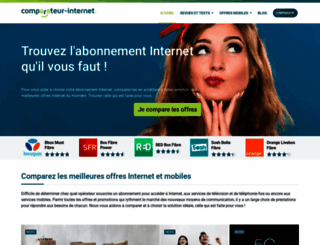 comparateur-internet.fr screenshot