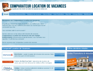 comparateur-location-vacances.fr screenshot