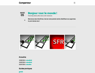 comparateur.coderscloud.com screenshot