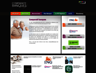 comparatifbanques.net screenshot
