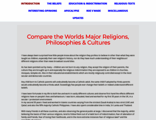 compare-religions.jimdo.com screenshot