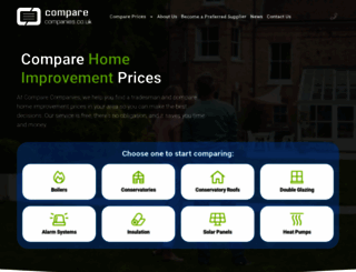 comparecompanies.co.uk screenshot
