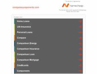 comparecomponents.com screenshot