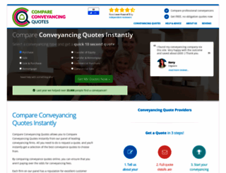 compareconveyancingquotes.co.uk screenshot