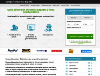 compareencuestasonline.es screenshot