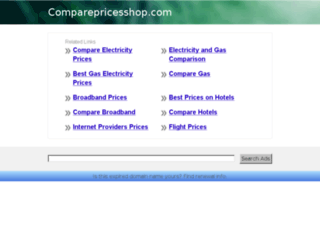 comparepricesshop.com screenshot