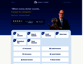comparethemarket.com.au screenshot