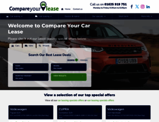 compareyourcarlease.co.uk screenshot