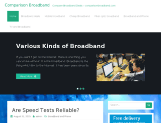 comparisonbroadband.com screenshot