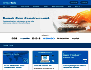 comparitech.com screenshot