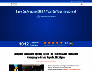 compass-insurance-agency.com screenshot
