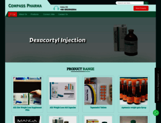 compass-pharma.com screenshot