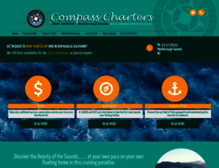 compasscharters.co.nz screenshot