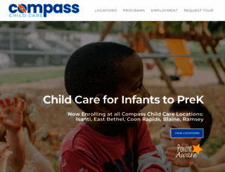 compassearlylearningmn.com screenshot