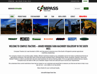 compasstractors.co.uk screenshot