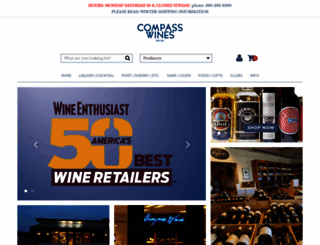 compasswines.com screenshot