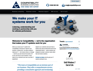 compatibility.co.uk screenshot