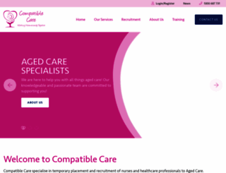 compatiblecare.com.au screenshot