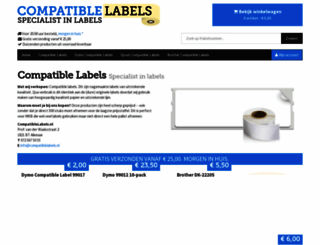 compatiblelabels.nl screenshot
