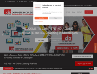 competeindiazone.com screenshot