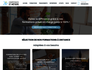 competences-et-metiers.com screenshot