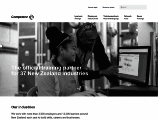 competenz.org.nz screenshot