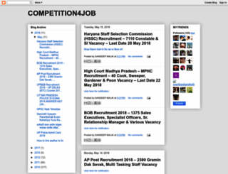 competition4job.blogspot.com screenshot
