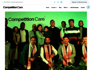 competitioncare.com screenshot