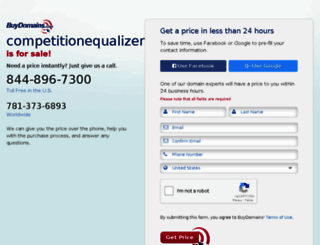 competitionequalizer.com screenshot