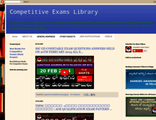 competitiveexamslibrary.blogspot.com screenshot