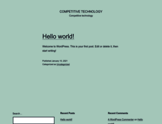competitivetechnology.sa screenshot