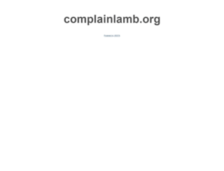complainlamb.org screenshot