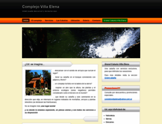 complejovillaelena.com.ar screenshot