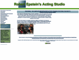 completeactorstraining.com screenshot