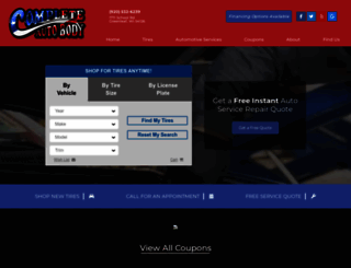 completeautobody.com screenshot