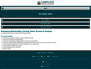 completebarriersolutions.com.au screenshot