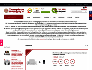completebeveiliging.nl screenshot