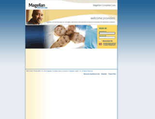 completecare.magellanprovider.com screenshot