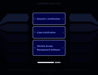 completecissp.com screenshot