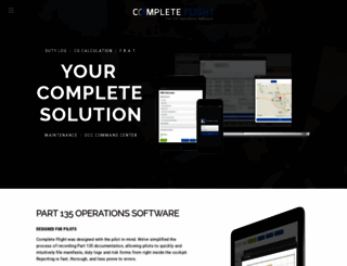 completeflight.com screenshot