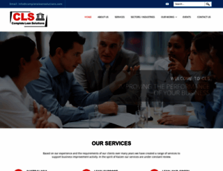 completeleansolutions.com screenshot