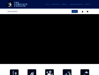 completepaddler.ca screenshot