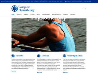 completephysiotherapy.co.uk screenshot