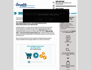 completesave.co.uk screenshot