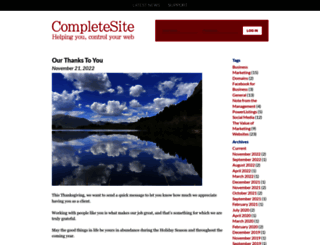 completesite.com screenshot
